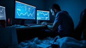 cryptocurrency scammer blows fortune